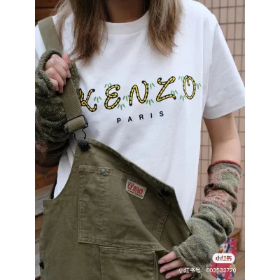 Футболка Kenzo Yellow Tail "White" фото № 9