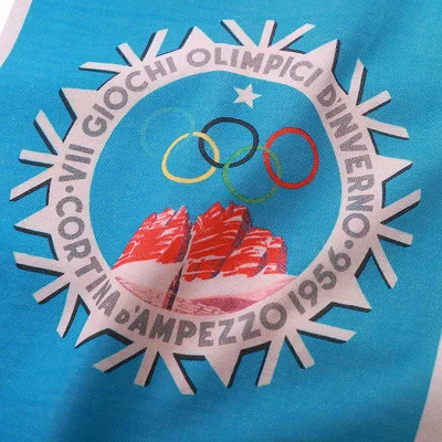 Футболка Kith Cortina 1956 Olympics "White" фото № 7