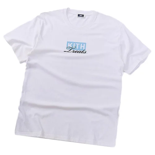 Футболка Kith Logo Treats Blue "White"
