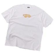 Футболка Kith Logo Yellow Flame "White"