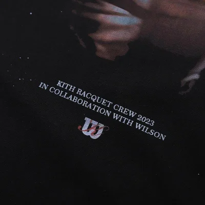 Футболка Kith Wilson Racquet "Black" фото № 4