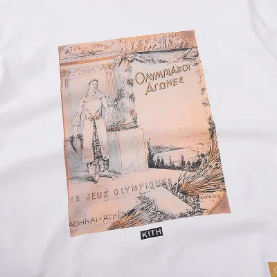 Футболка Kith Olympian Heritage "White" фото № 3