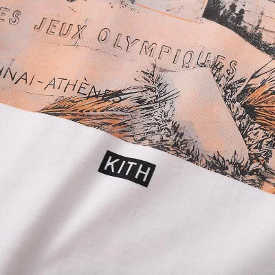Футболка Kith Olympian Heritage "White" фото № 5