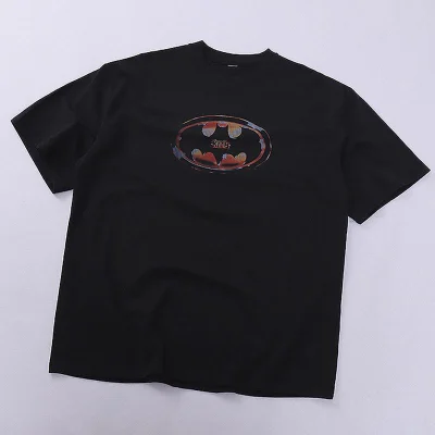 Футболка Kith Batman Logo "White" фото № 2