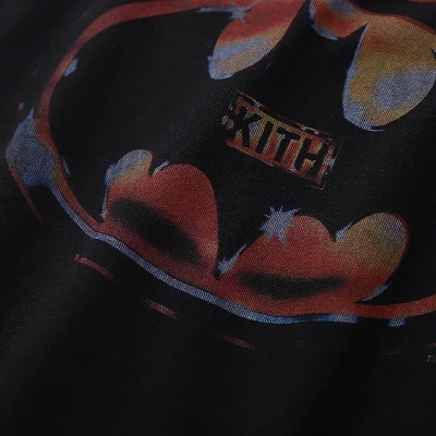 Футболка Kith Batman Logo "White" фото № 7