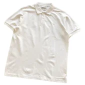 Поло Lacoste Plain With Embroidered Small Logo "White"