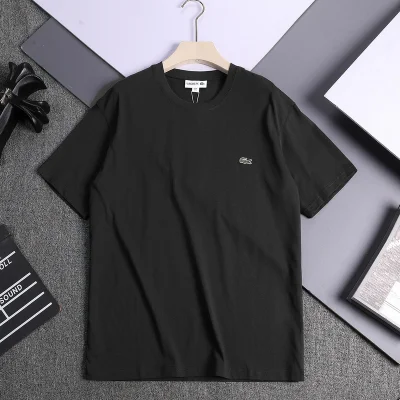 Футболка Lacoste Mini Crocodile "Black" фото № 2