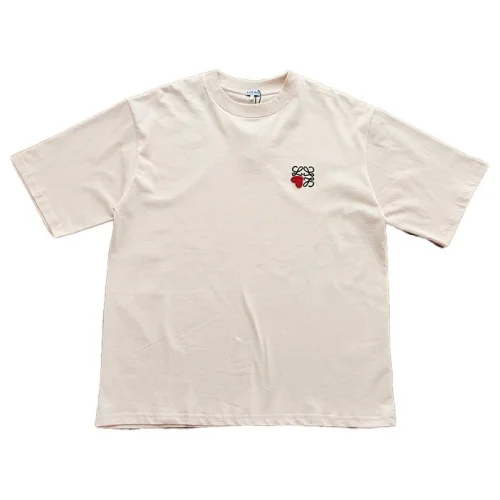 Футболка Loewe Soft Heart Logo "Pink"