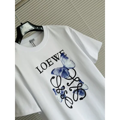 Футболка Loewe With Butterfly Print "White" фото № 4 Футболка Loewe With Butterfly Print "White" фото № 4