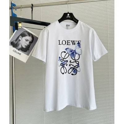 Футболка Loewe With Butterfly Print "White" фото № 5 Футболка Loewe With Butterfly Print "White" фото № 5