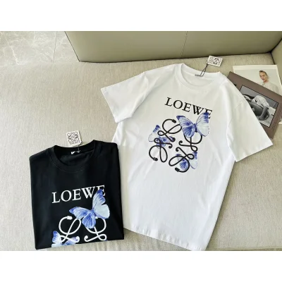 Футболка Loewe With Butterfly Print "White" фото № 6 Футболка Loewe With Butterfly Print "White" фото № 6