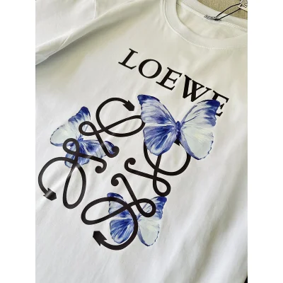 Футболка Loewe With Butterfly Print "White" фото № 2 Футболка Loewe With Butterfly Print "White" фото № 2