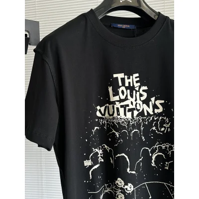 Футболка Louis Vuitton Fans "Black" фото № 7
