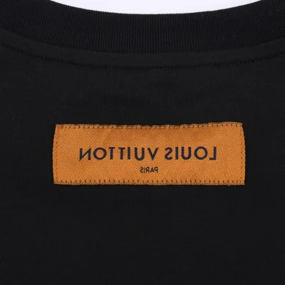 Футболка Louis Vuitton Rainbow Color Logo "Black" фото № 6