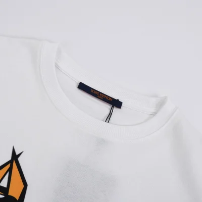 Футболка Louis Vuitton Doberman Drawing "White" фото № 7