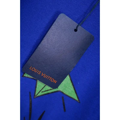 Футболка Louis Vuitton The Plane That Flew Away "Blue" фото № 7