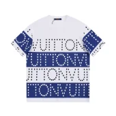 Футболка Louis Vuitton Two-Tone With Large Logo "White/Blue"