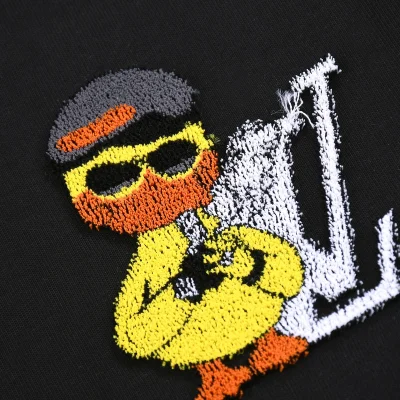 Футболка Louis Vuitton With The Emblem Of Cool Duck "Black" фото № 7