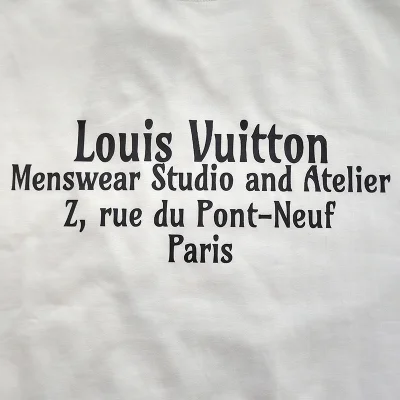 Футболка Louis Vuitton Studio And Atelier "White" фото № 5