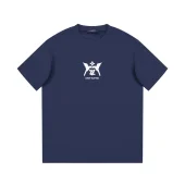 Футболка Louis Vuitton Print With Logo And Birds "Blue"