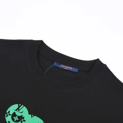 Футболка Louis Vuitton With Branded Print Of Green Toy "Black" фото № 2