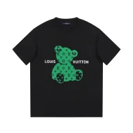 Футболка Louis Vuitton With Branded Print Of Green Toy "Black"