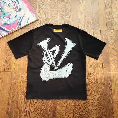 Футболка Louis Vuitton Musical Instrument "Black" фото № 2