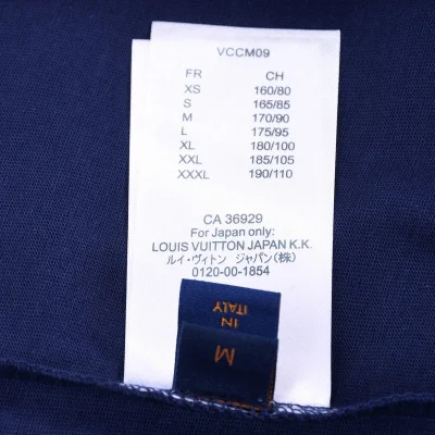 Футболка Louis Vuitton With Logo Combination "Blue" фото № 4