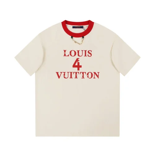 Футболка Louis Vuitton With Pendant And Print 4 "Cream"