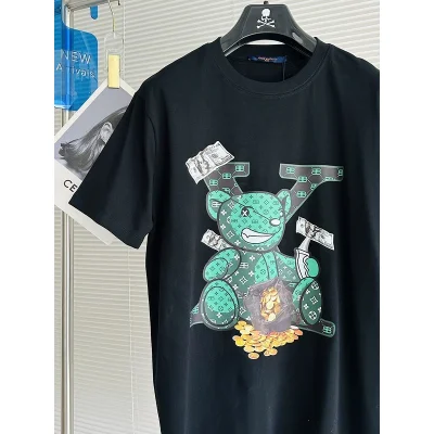 Футболка Louis Vuitton Happiness Is In Money "Black" фото № 3 Футболка Louis Vuitton Happiness Is In Money "Black" фото № 3