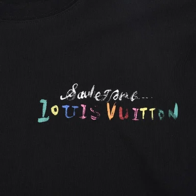 Футболка Louis Vuitton Fabulous Logo Style "Black" фото № 6
