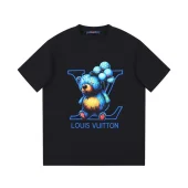 Футболка Louis Vuitton Blue Bear With Balloons "Black"