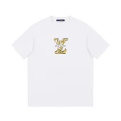 Футболка Louis Vuitton Yellow Logo "White"