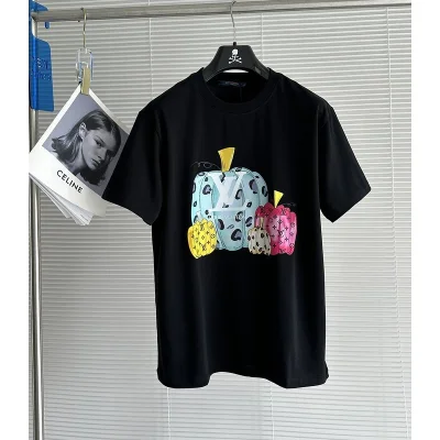 Футболка Louis Vuitton Pumpkin Of Different Shapes And Types "Black" фото № 2 Футболка Louis Vuitton Pumpkin Of Different Shapes And Types "Black" фото № 2