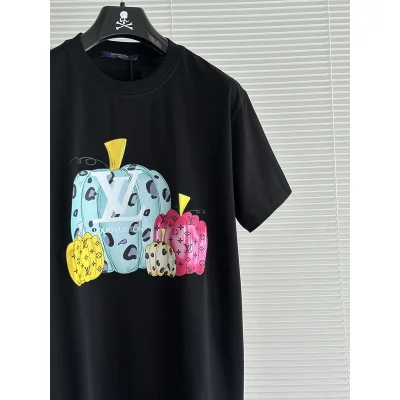 Футболка Louis Vuitton Pumpkin Of Different Shapes And Types "Black" фото № 3 Футболка Louis Vuitton Pumpkin Of Different Shapes And Types "Black" фото № 3