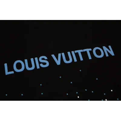 Футболка Louis Vuitton With Confetti Print "Black" фото № 3
