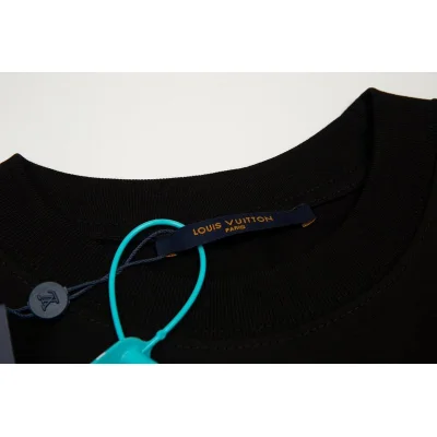 Футболка Louis Vuitton With Confetti Print "Black" фото № 7