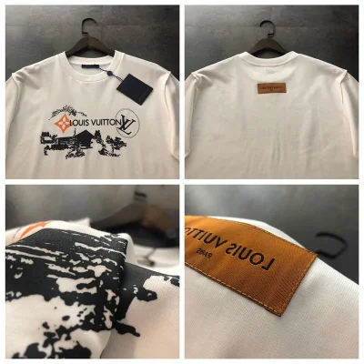 Футболка Louis Vuitton Nature "White" фото № 2