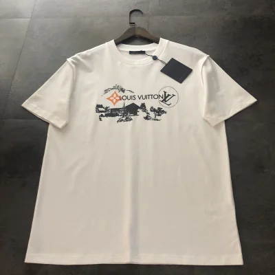 Футболка Louis Vuitton Nature "White" фото № 6