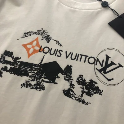 Футболка Louis Vuitton Nature "White" фото № 7