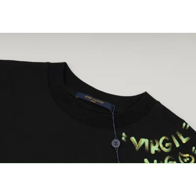 Футболка Louis Vuitton With Logo And Duck On The Back "Black" фото № 2 Футболка Louis Vuitton With Logo And Duck On The Back "Black" фото № 2