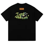 Футболка Louis Vuitton With Logo And Duck On The Back "Black"