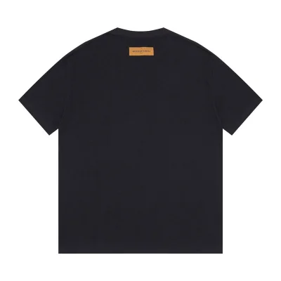 Футболка Louis Vuitton Man And Woman "Black" фото № 2