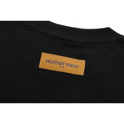 Футболка Louis Vuitton Man And Woman "Black" фото № 7