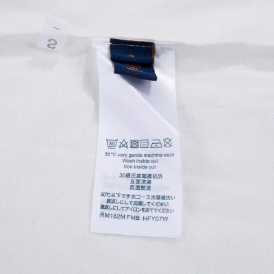 Футболка Louis Vuitton With Variegated Logo "White" фото № 4