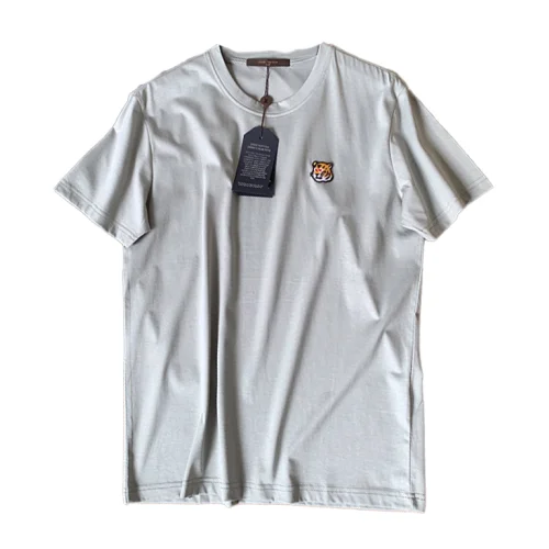 Футболка Louis Vuitton Little Cute Tiger Emblem "White"