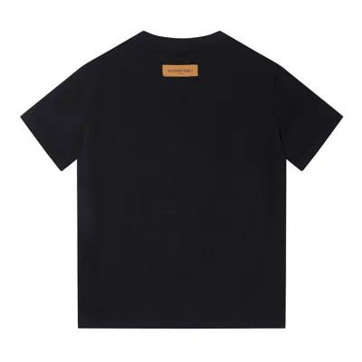 Футболка Louis Vuitton Multi-Colored Brand Logo "Black" фото № 2