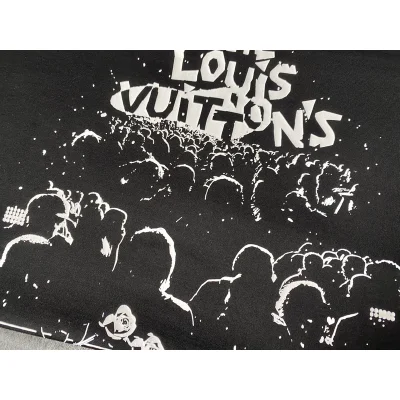 Футболка Louis Vuitton Print With People "Black" фото № 4 Футболка Louis Vuitton Print With People "Black" фото № 4