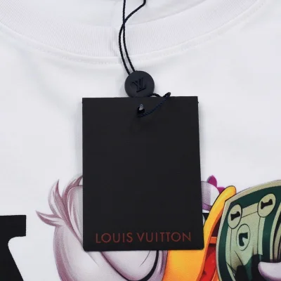 Футболка Louis Vuitton Love Of Money "White" фото № 7