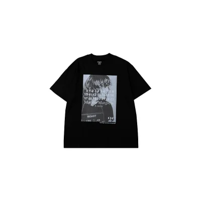 Футболка Maison Margiela The Numbers In The Photo "Black" фото № 8